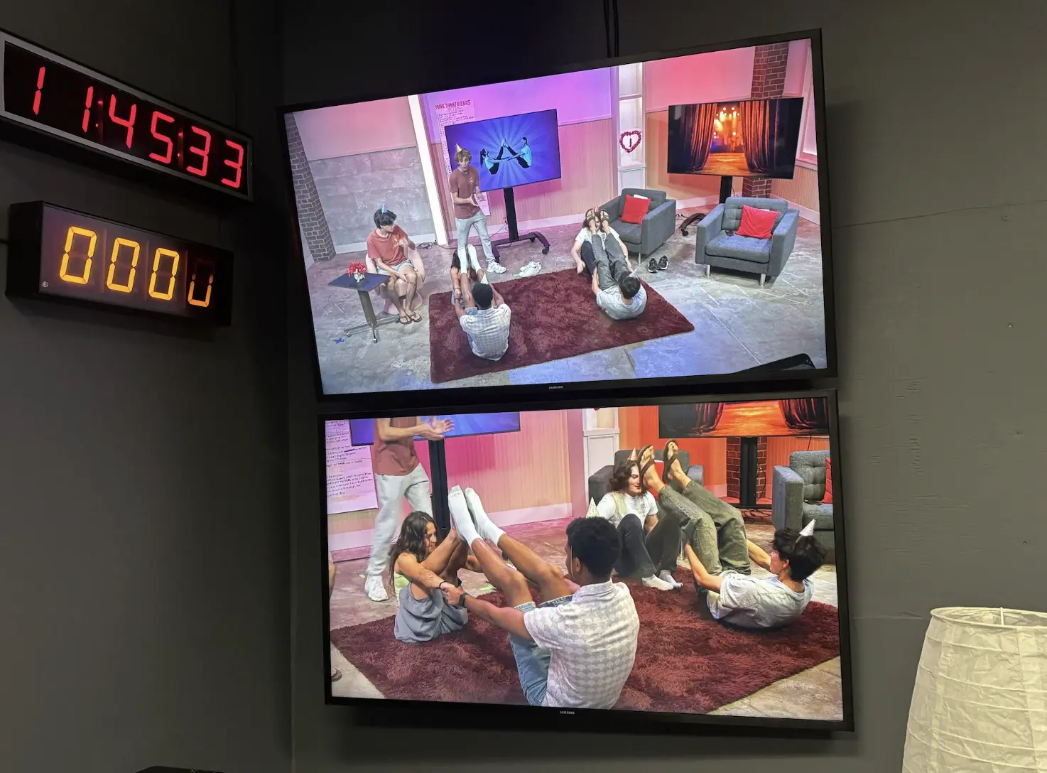 Trojan Vision student game show production for More Than Friends